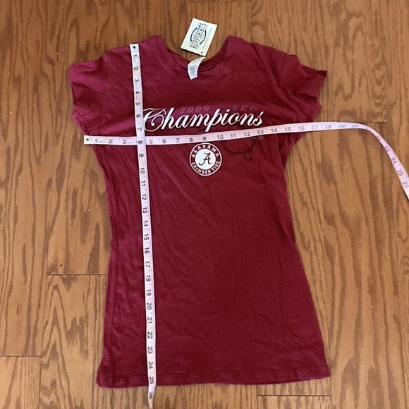 2009 Football Sectional championships the university of Alabama Crimson NWT Sm - Picture 12 of 13